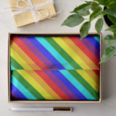 Regenbogenstreifen Seidenpapier (Geschenk)