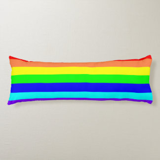 Regenbogenstreifen Seitenschläferkissen