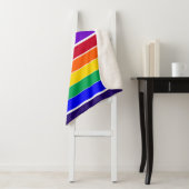Regenbogenstreifen Sherpadecke (Beispiel)