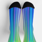 Regenbogenstreifen Socken (Oben)