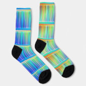Regenbogenstreifen Socken (Rechts)