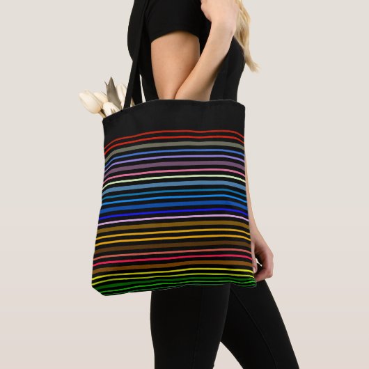 Regenbogenstreifen Tasche (Von Nahem)