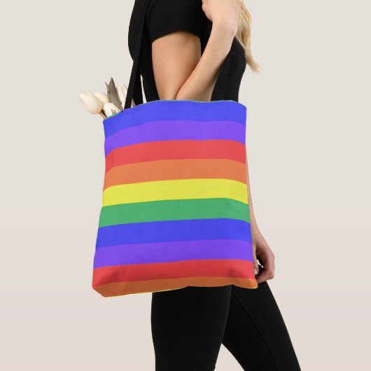 Regenbogenstreifen Tasche (Von Nahem)