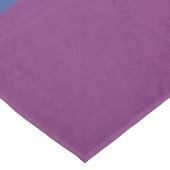 Regenbogenstreifen Tischdecke (Schrägansicht)