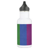 Regenbogenstreifen Trinkflasche (Rechts)