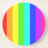 Regenbogenstreifen Untersetzer (Vorne)