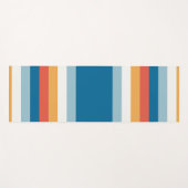 Regenbogenstreifen Yogamatte (Vorderseite (Horizontal))