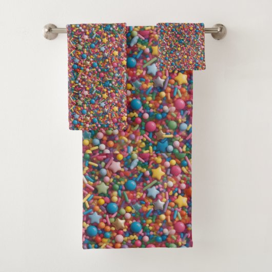 Regenbogenstreusel Badhandtuch Set (Insitu)