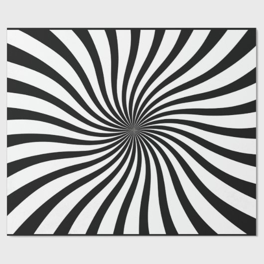 Regenbogenstrudel Geschenkpapier (Flach)