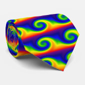 RegenbogenSurf Krawatte (Gerollt)