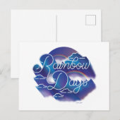 Regenbogentage / Postkarte (Vorne/Hinten)