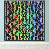 Regenbogentango Leinwanddruck (Insitu (Holzboden))