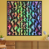 Regenbogentango Leinwanddruck (Insitu (Wohnzimmer))
