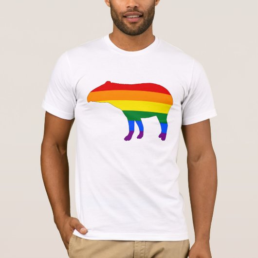 RegenbogenTapir T-Shirt (Vorderseite)