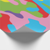 Regenbogentarnungs-Packpapier Geschenkpapier (Ecke)