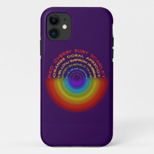 Regenbogentext Case-Mate iPhone Case