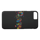 Regenbogentiger Case-Mate iPhone Hülle (Rückseite (Horizontal))
