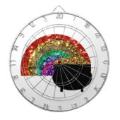 Regenbogentopf Dartscheibe (vorne)
