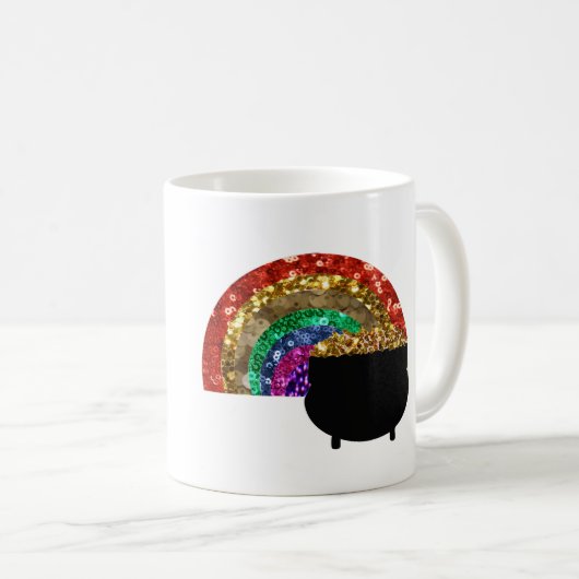 Regenbogentopf Kaffeetasse (VorderseiteRechts)