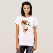 Regenbogentränen Kunst T-Shirt (Vorne ganz)