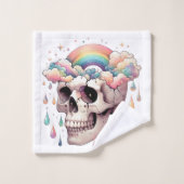 Regenbogentraum-Handtuch-Set Badhandtuch Set (Waschlappen)