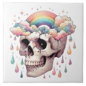 Regenbogentraum-Kachel Fliese (Vorderseite)