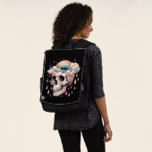 Regenbogenträume-Rucksack #2 Gesicht Rucksack (Ausgewaschen)
