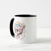 Regenbogenträume-Tasse Tasse (Vorderseite Links)