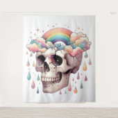 Regenbogenträume Wandteppich (Vorderseite)