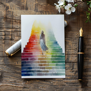 Regenbogentreppen Einladung