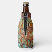 Regenbogentropfen Flaschenkühler (Flasche Rückseite)