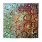 Regenbogentropfen Fliese (Vorderseite)