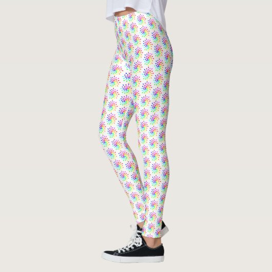 Regenbogentropfen Leggings (Links)