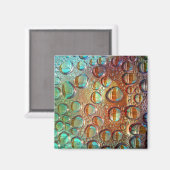 Regenbogentropfen Magnet (Vorderseite/Rückseite)