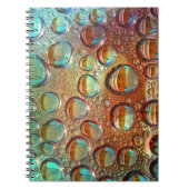 Regenbogentropfen Notizblock (Vorderseite)