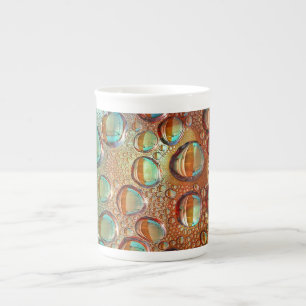 Regenbogentropfen Porzellantasse