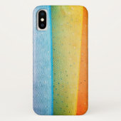 Regenbogentülle mit Rhinestonen Case-Mate iPhone Hülle (Rückseite)