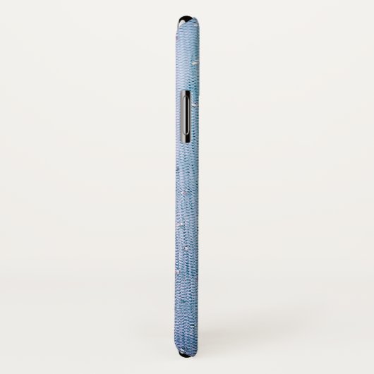 Regenbogentülle mit Rhinestonen Case-Mate iPhone Hülle (Hinten/Rechts)