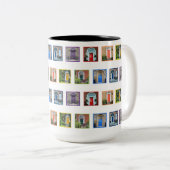 Regenbogentüren der Dublin-Tasse Zweifarbige Tasse (VorderseiteRechts)