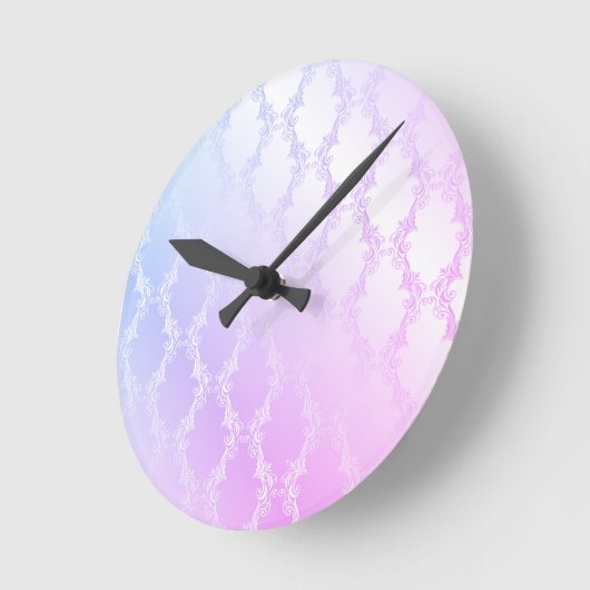 Regenbogenuhr Runde Wanduhr (Winkel)