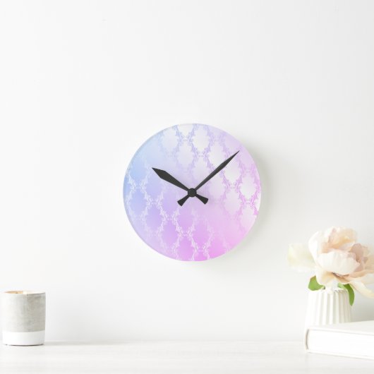 Regenbogenuhr Runde Wanduhr (Zuhause)