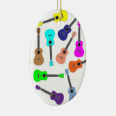 RegenbogenUkulele Keramikornament (Rechts)