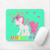 RegenbogenUnicorn Mousepad Mausunterlage I (Mit Mouse)