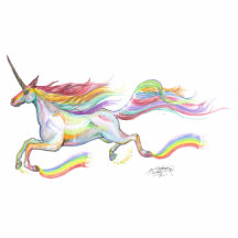 Regenbogenunicorn-Pegasus-Pferdepony-Fliegen