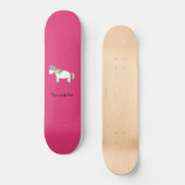 Regenbogenunicorn Skateboard (Vorderseite)