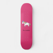 Regenbogenunicorn Skateboard (Vorderseite)
