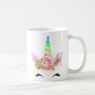 Regenbogenunicorn-Tasse Kaffeetasse