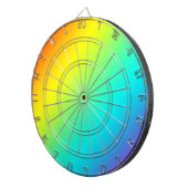 Regenbogenverblassen Dartscheibe (Vorderseite rechts)