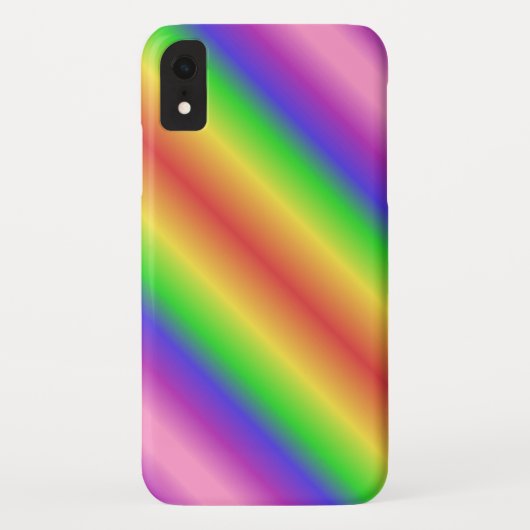 Regenbogenverlauf Case-Mate iPhone Hülle (Rückseite)