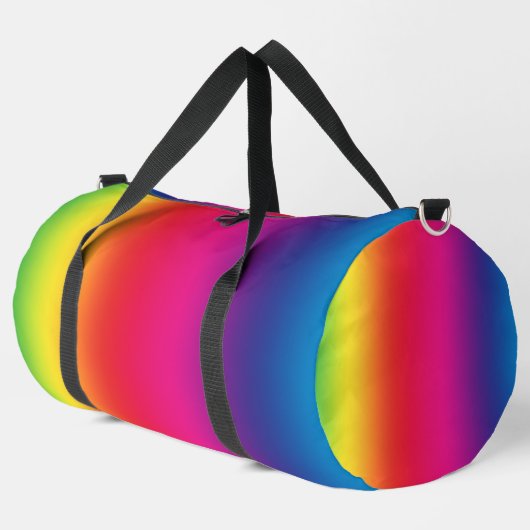Regenbogenverlauf Duffle Bag (Linke Ecke)